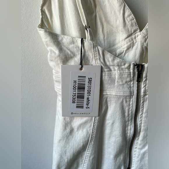 Hello Molly Pretty Girls Wear White white mini dress - size S - Picture 7 of 8